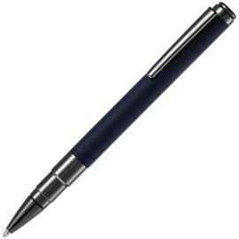 Ручка шариковая Kugel Gunmetal, синяя, Цвет: синий