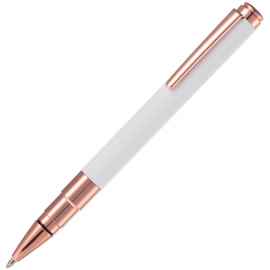 Ручка шариковая Kugel Rosegold, белая, Цвет: белый