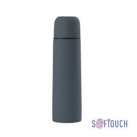 Термос 'Крит' 500 мл, покрытие soft touch, серый, Цвет: серый
