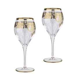 Набор для вина 'Прованс', 2 бокала, золотистый, Цвет: золотистый