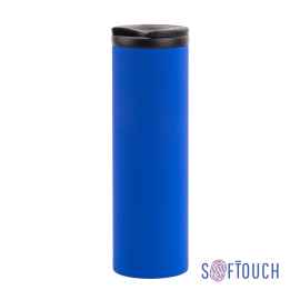 Термостакан 'Брайтон' 500 мл, покрытие soft touch, синий, Цвет: синий