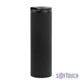 Термостакан 'Брайтон' 500 мл, покрытие soft touch, черный, Цвет: черный