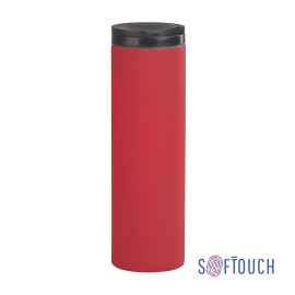 Термостакан 'Брайтон' 500 мл, покрытие soft touch, Красный, Цвет: красный