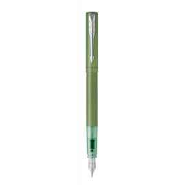 Перьевая ручка Parker Vector XL Green CT, цвет чернил blue, перо: F, в подарочной упаковке.