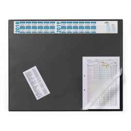 720401 Настольное покрытие с календарем Desk Mat with calendar 65х52см черное