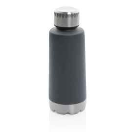 Герметичная вакуумная бутылка Trend, 350 мл, серый, Цвет: серый, Размер: Длина 7 см., ширина 7 см., высота 19,2 см., диаметр 7 см.