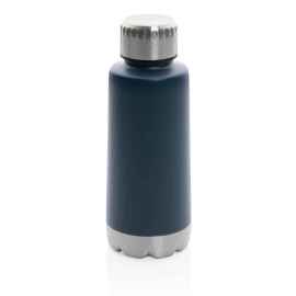 Герметичная вакуумная бутылка Trend, 350 мл, синий, Цвет: синий, Размер: Длина 7 см., ширина 7 см., высота 19,2 см., диаметр 7 см.
