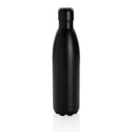 Вакуумная бутылка из нержавеющей стали, 750 мл, черный, Цвет: черный, Размер: Длина 8,1 см., ширина 8,1 см., высота 30,6 см., диаметр 8,1 см.