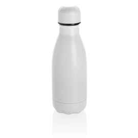 Вакуумная бутылка из нержавеющей стали, 260 мл, белый, Цвет: белый, Размер: Длина 20 см., ширина 6,7 см., высота 20 см., диаметр 6,7 см.