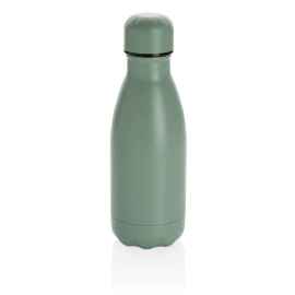 Вакуумная бутылка из нержавеющей стали, 260 мл, зеленый, Цвет: зеленый, Размер: Длина 20 см., ширина 6,7 см., высота 20 см., диаметр 6,7 см.