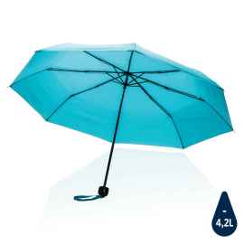 Компактный зонт Impact из RPET AWARE™, d95 см, синий, Цвет: синий, Размер: , высота 56 см., диаметр 95 см.