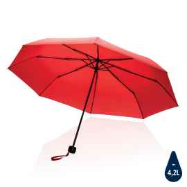 Компактный зонт Impact из RPET AWARE™, d95 см, красный,, Цвет: красный, Размер: , высота 56 см., диаметр 95 см.