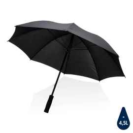Зонт-антишторм Impact из RPET AWARE™, d103 см, Черный, Цвет: черный, Размер: , высота 81 см., диаметр 103 см.