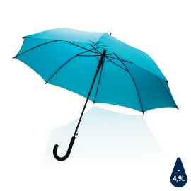 Автоматический зонт-трость Impact из RPET AWARE™, d103 см, Синий, Цвет: синий, Размер: , высота 84 см., диаметр 103 см.
