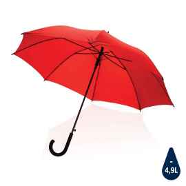 Автоматический зонт-трость Impact из RPET AWARE™, d103 см, Красный, Цвет: красный, Размер: , высота 84 см., диаметр 103 см.