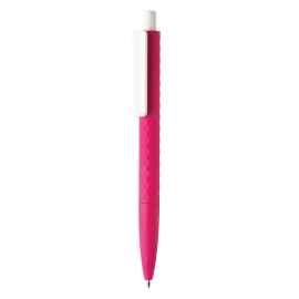Ручка X3 Smooth Touch, розовый, розовый, белый, Цвет: розовый, белый, Размер: , высота 14 см., диаметр 1 см.