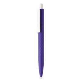 Ручка X3 Smooth Touch, фиолетовый, фиолетовый, белый, Цвет: фиолетовый, белый, Размер: , высота 14 см., диаметр 1 см.