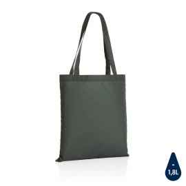 Плотная сумка-шоппер Impact из RPET AWARE™, темно-серый,, Цвет: темно-серый, Размер: Длина 38 см., ширина 0,1 см., высота 42 см.