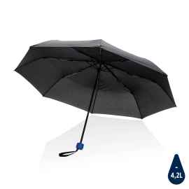 Компактный плотный зонт Impact из RPET AWARE™, d97 см, синий, Цвет: синий, Размер: , высота 56,5 см., диаметр 97 см.