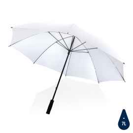Зонт-антишторм Impact из RPET AWARE™, d130 см, Белый, Цвет: белый, Размер: , высота 97 см., диаметр 130 см.
