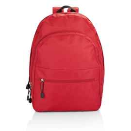 Рюкзак Basic, Красный, Цвет: красный, Размер: Длина 43,9 см., ширина 34 см., высота 14,8 см.