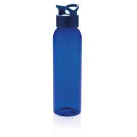 Герметичная бутылка для воды из AS-пластика, синяя, синий, Цвет: синий, Размер: , высота 26 см., диаметр 6,6 см.