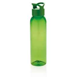 Герметичная бутылка для воды из AS-пластика, Зеленый, Цвет: зеленый, Размер: , высота 26 см., диаметр 6,6 см.