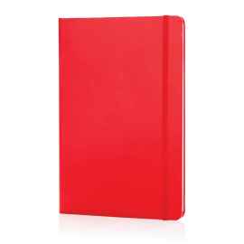 Блокнот для записей Basic в твердой обложке, А5, Красный, Цвет: красный, Размер: Длина 1,3 см., ширина 14,5 см., высота 21 см.