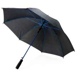 Зонт-трость из стекловолокна, d103 см, Синий, Цвет: синий, черный, Размер: , высота 81 см., диаметр 103 см.