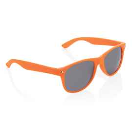 Солнцезащитные очки UV 400, оранжевый, черный, Цвет: оранжевый, черный, Размер: Длина 14,5 см., ширина 4,7 см., высота 2,7 см.