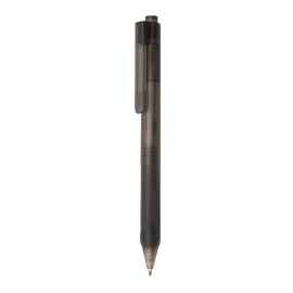 Ручка X9 с матовым корпусом и силиконовым грипом, Черный, Цвет: черный, Размер: , высота 14,3 см., диаметр 1,1 см.