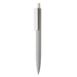 Ручка X3 Smooth Touch, Белый, Цвет: серый, белый, Размер: , высота 14 см., диаметр 1 см.