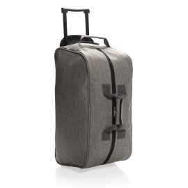 Дорожная сумка на колесах Basic, серая, серый,, Цвет: серый, Размер: Длина 55 см., ширина 26 см., высота 28 см.