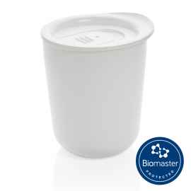 Термокружка для кофе с защитой от микробов, белый,, Цвет: белый, Размер: Длина 9,2 см., ширина 8,5 см., высота 10,6 см., диаметр 8,5 см.