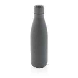 Вакуумная бутылка из нержавеющей стали с крышкой в тон, серый, Цвет: серый, Размер: , высота 25,8 см., диаметр 6,7 см.