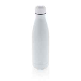 Вакуумная бутылка из нержавеющей стали с крышкой в тон, белый, Цвет: белый, Размер: , высота 25,8 см., диаметр 6,7 см.