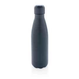 Вакуумная бутылка из нержавеющей стали с крышкой в тон, синий,, Цвет: синий, Размер: , высота 25,8 см., диаметр 6,7 см.