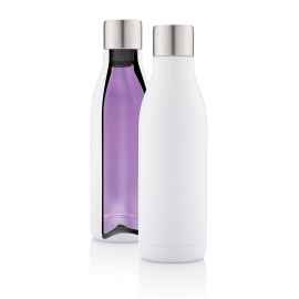 Вакуумная бутылка из нержавеющей стали с UV-C стерилизатором, белый,, Цвет: белый, Размер: , высота 24,3 см., диаметр 7,2 см.