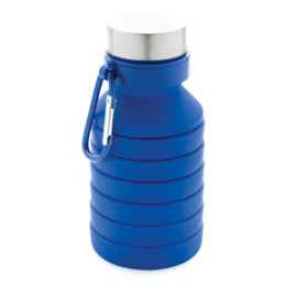 Герметичная складная силиконовая бутылка, Синий, Цвет: синий, Размер: , высота 24,3 см., диаметр 7,1 см.