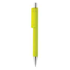 Ручка X8 Smooth Touch, салатовый, Цвет: салатовый, Размер: , высота 14 см., диаметр 1,1 см.