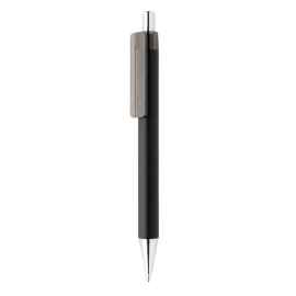 Ручка X8 Metallic, черный, Цвет: черный, Размер: , высота 14 см., диаметр 1,1 см.