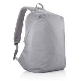 Антикражный рюкзак Bobby Soft, Серый, Цвет: серый, Размер: Длина 30 см., ширина 18 см., высота 45 см.