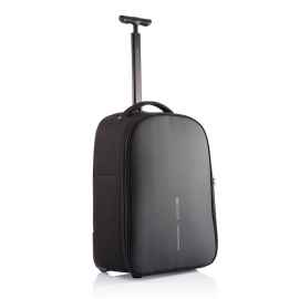 Антикражный рюкзак на колесах Bobby, Черный, Цвет: черный, Размер: Длина 35 см., ширина 21 см., высота 52 см.