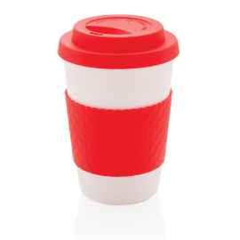 Стакан для кофе, 270 мл, красный,, Цвет: красный, Размер: , высота 11,8 см., диаметр 8 см.