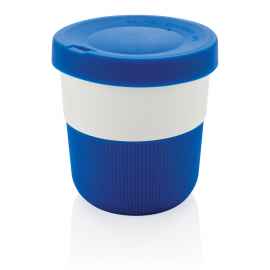 Стакан из PLA для кофе с собой, 280 мл, синий,, Цвет: синий, Размер: , высота 8,6 см., диаметр 8,6 см.
