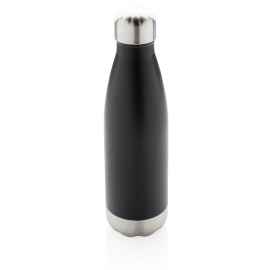 Вакуумная бутылка из нержавеющей стали, черный,, Цвет: черный, Размер: , высота 25,8 см., диаметр 6,7 см.