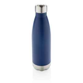 Вакуумная бутылка из нержавеющей стали, синий, Цвет: синий, Размер: , высота 25,8 см., диаметр 6,7 см.