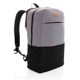 Рюкзак для ноутбука Modern USB RFID (не содержит ПВХ), 15', Черный, Цвет: черный, Размер: Длина 28,5 см., ширина 13,5 см., высота 47,5 см.