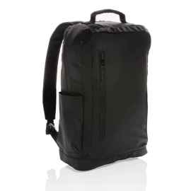Рюкзак для ноутбука 15.6' Fashion Black (без содержания ПВХ), Черный, Цвет: черный, Размер: Длина 28,5 см., ширина 13,5 см., высота 45 см.