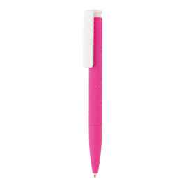 Ручка X7 Smooth Touch, Белый, Цвет: розовый, белый, Размер: , высота 14 см., диаметр 1,1 см.